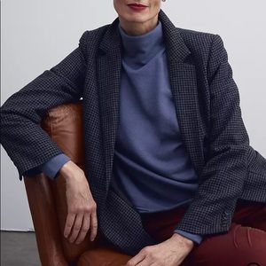 Madewell Hemp cotton mockneck sweatshirt